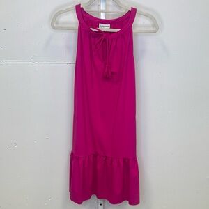 Tommy Bahama Dress Fuchsia Nylon Swim Cover Up Dress Size XS/S
